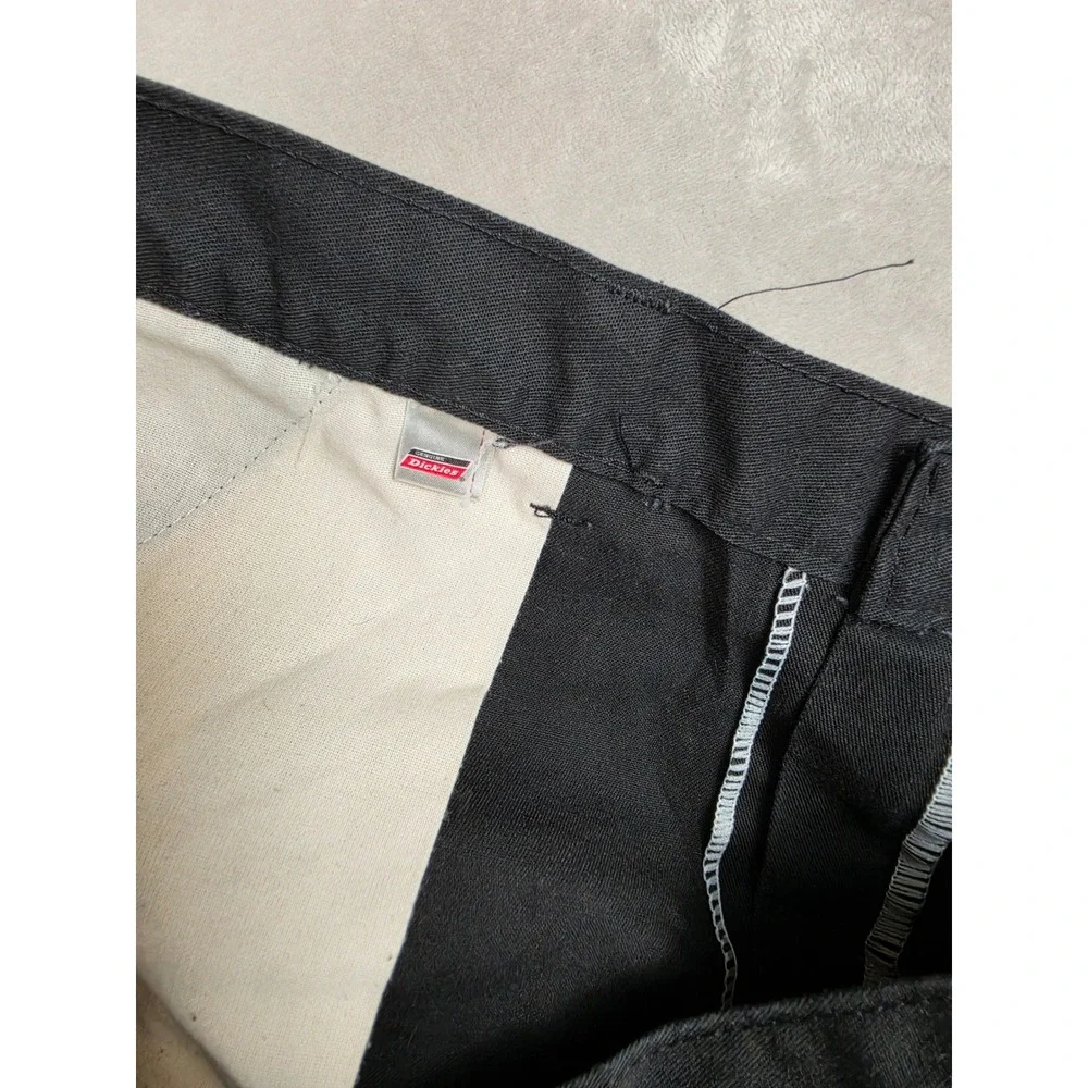 Dickies Double Knee Work Pants Mens 32x32 Black Straight Carpenter Utility *Read